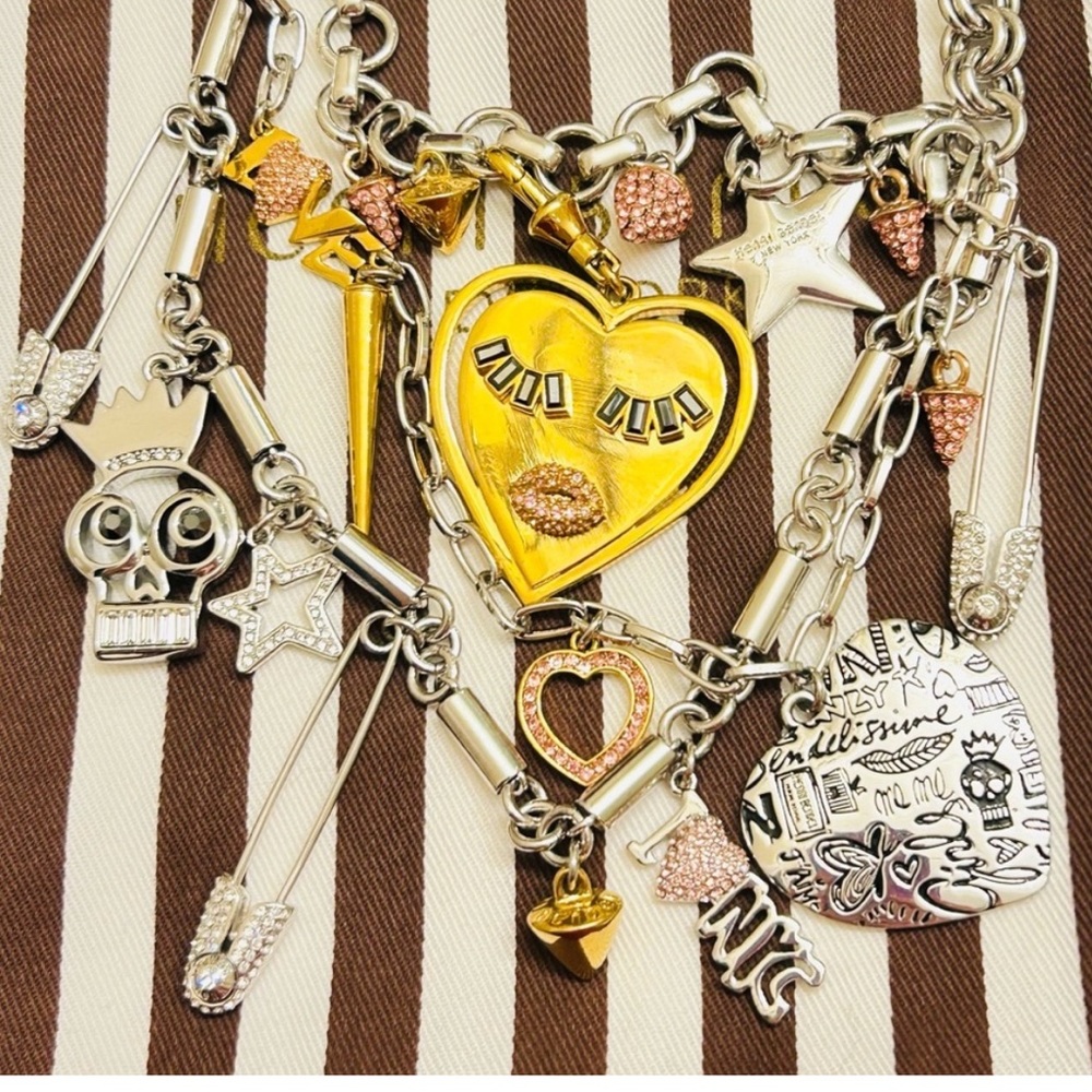🔥NWOT🔥VERY RARE Henri Bendel Pretty Punk Statement Necklace - Picture 16 of 16